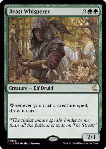 Beast Whisperer (158), Ravnica: Clue Edition — Magic card price