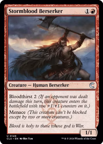Stormblood Berserker (149), Ravnica: Clue Edition — Magic card price