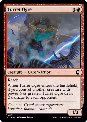 Turret Ogre (152), Ravnica: Clue Edition — Magic card price