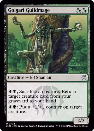 Golgari Guildmage (194), Ravnica: Clue Edition — Magic card price