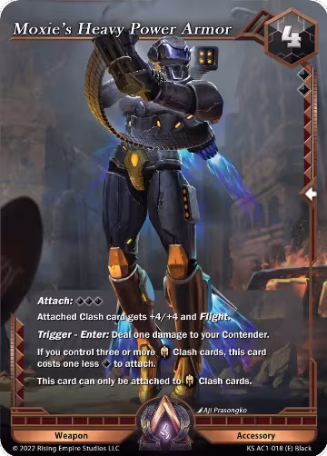 Moxie's Heavy Power Armor (KS AC1-018) — card price