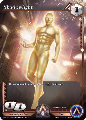 Shadowlight (KS AC1-052), The Awakening (Kickstarter) — Alpha Clash card price