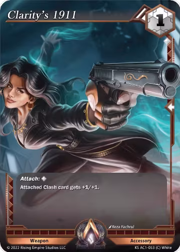 Clarity's 1911 (KS AC1-053), The Awakening (Kickstarter) — Alpha Clash card price