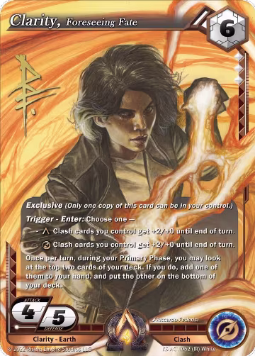 Clarity, Foreseeing Fate (Iconic Rare) (KS AC1-062) — card price