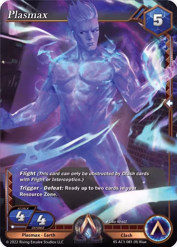 Plasmax (KS AC1-081), The Awakening (Kickstarter) — Alpha Clash card price