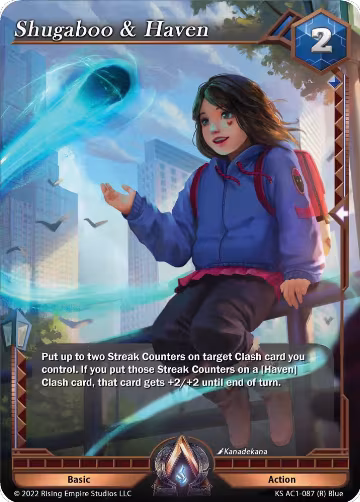 Shugaboo & Haven (KS AC1-087), The Awakening (Kickstarter) — Alpha Clash card price
