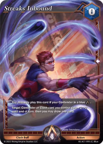 Streaks Inbound (KS AC1-093), The Awakening (Kickstarter) — Alpha Clash card price