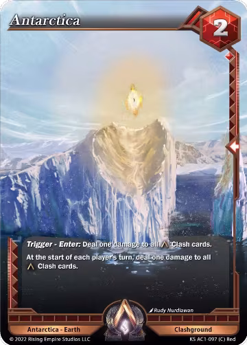 Antarctica (KS AC1-097), The Awakening (Kickstarter) — Alpha Clash card price