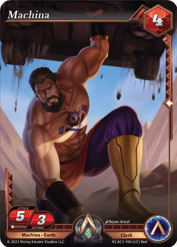 Machina (KS AC1-104), The Awakening (Kickstarter) — Alpha Clash card price