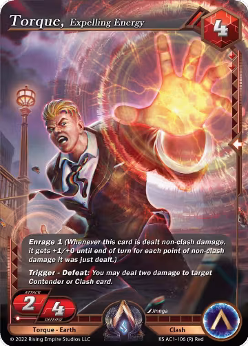 Torque, Expelling Energy (KS AC1-106), The Awakening (Kickstarter) — Alpha Clash card price