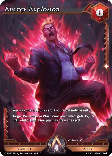 Energy Explosion (KS AC1-120), The Awakening (Kickstarter) — Alpha Clash card price