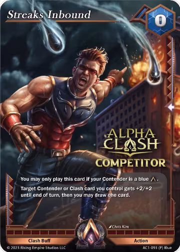 Streaks Inbound (Competitor) (AC1-093), The Awakening — Alpha Clash card price
