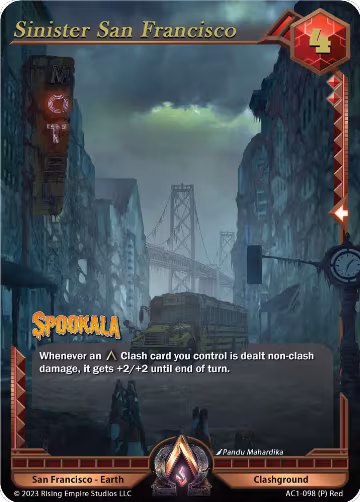 Sinister San Francisco (Spookala Promo) (AC1-098) — card price