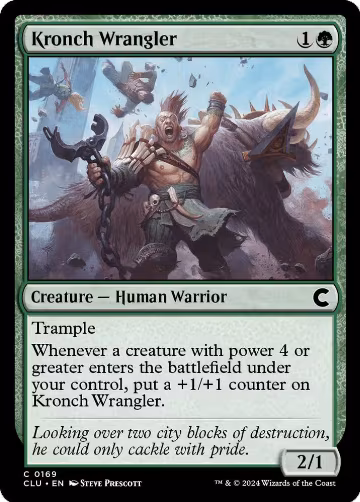 Kronch Wrangler (169), Ravnica: Clue Edition — Magic card price