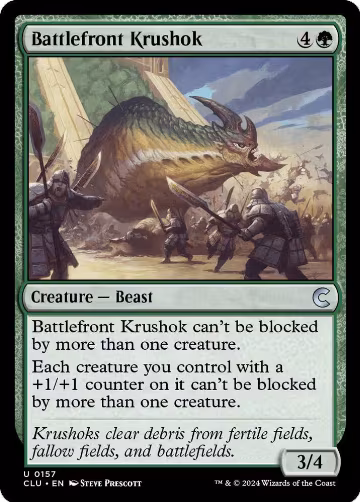 Battlefront Krushok (157), Ravnica: Clue Edition — Magic card price