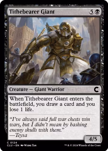 Tithebearer Giant (124), Ravnica: Clue Edition — Magic card price