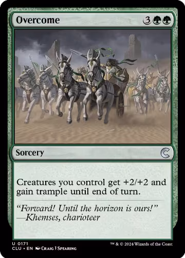 Overcome (171), Ravnica: Clue Edition — Magic card price