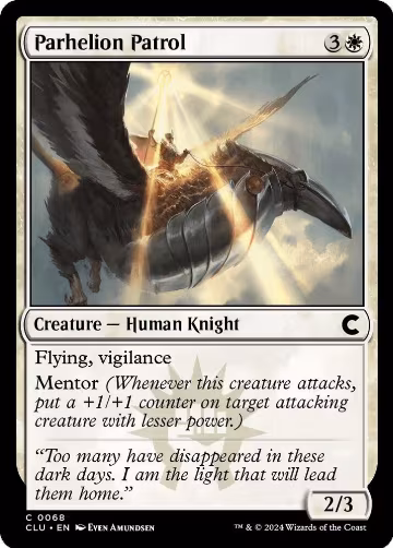 Parhelion Patrol (68), Ravnica: Clue Edition — Magic card price