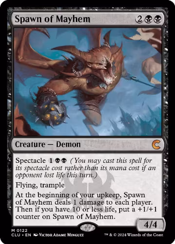 Spawn of Mayhem (122), Ravnica: Clue Edition — Magic card price