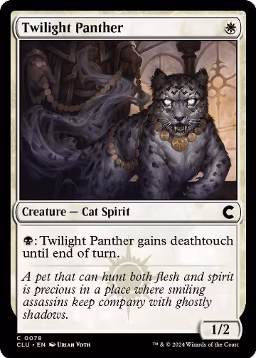 Twilight Panther (78), Ravnica: Clue Edition — Magic card price
