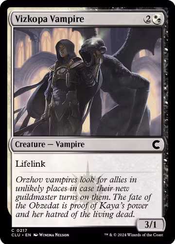 Vizkopa Vampire (217), Ravnica: Clue Edition — Magic card price