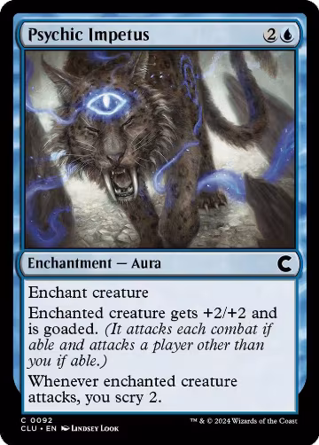 Psychic Impetus (92), Ravnica: Clue Edition — Magic card price