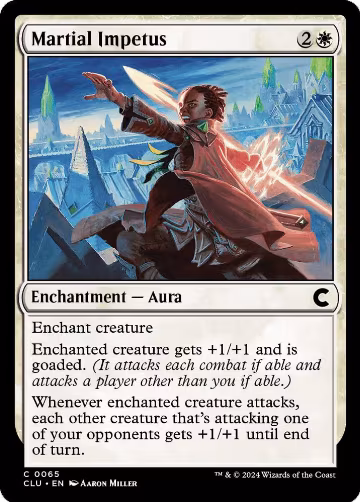 Martial Impetus (65), Ravnica: Clue Edition — Magic card price