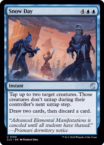 Snow Day (100), Ravnica: Clue Edition — Magic card price