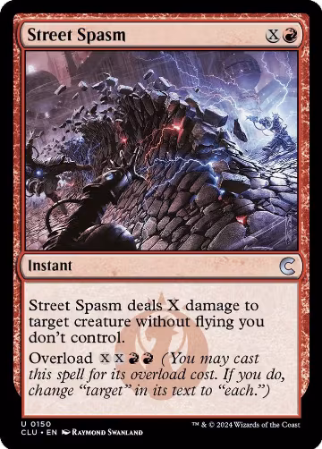 Street Spasm (150), Ravnica: Clue Edition — Magic card price