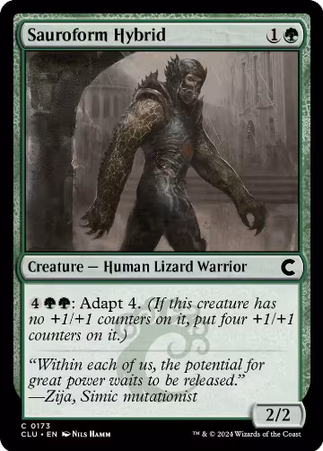 Sauroform Hybrid (173), Ravnica: Clue Edition — Magic card price