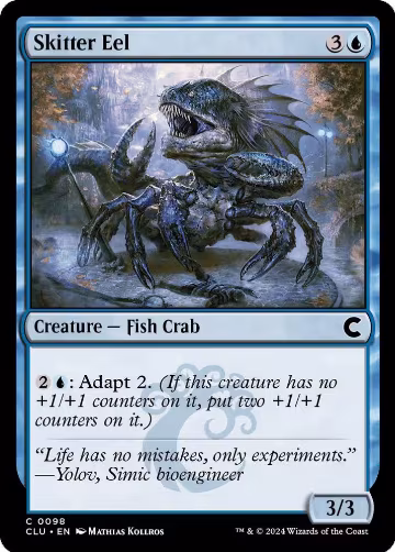 Skitter Eel (98), Ravnica: Clue Edition — Magic card price