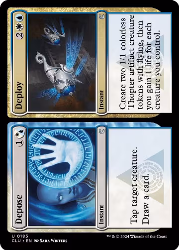 Depose // Deploy (185), Ravnica: Clue Edition — Magic card price