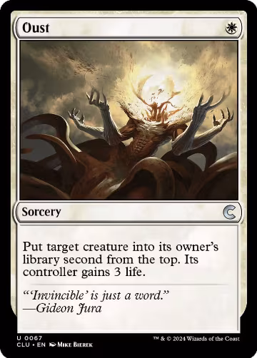 Oust (67), Ravnica: Clue Edition — Magic card price