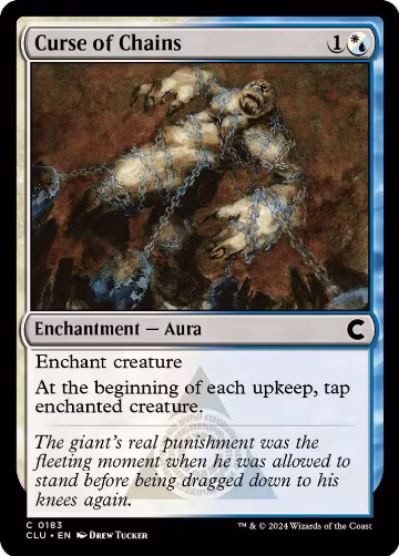 Curse of Chains (183), Ravnica: Clue Edition — Magic card price