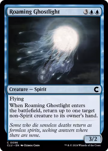 Roaming Ghostlight (96), Ravnica: Clue Edition — Magic card price