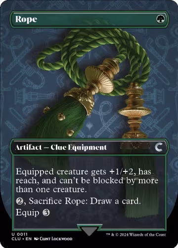 Rope (Borderless) (11), Ravnica: Clue Edition — Magic card price