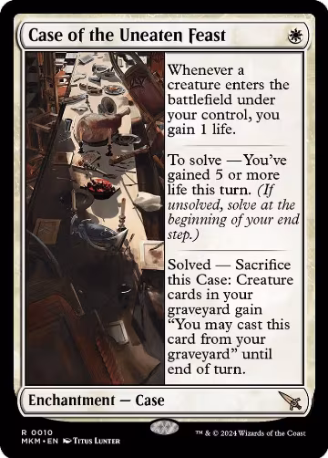Case of the Uneaten Feast (10), Murders at Karlov Manor — Magic card price