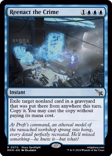 Reenact the Crime (70), Murders at Karlov Manor — Magic card price