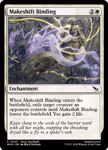 Makeshift Binding (23), Murders at Karlov Manor — Magic card price