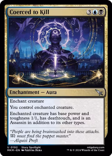 Coerced to Kill (192), Murders at Karlov Manor — Magic card price