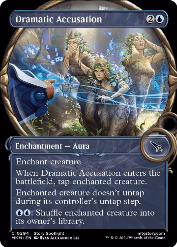 Dramatic Accusation (Showcase) (294), Murders at Karlov Manor — Magic card price