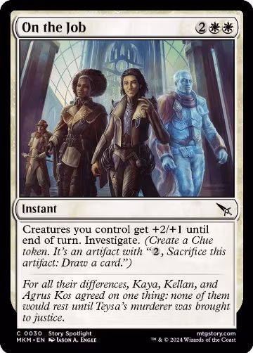 On the Job (30), Murders at Karlov Manor — Magic card price