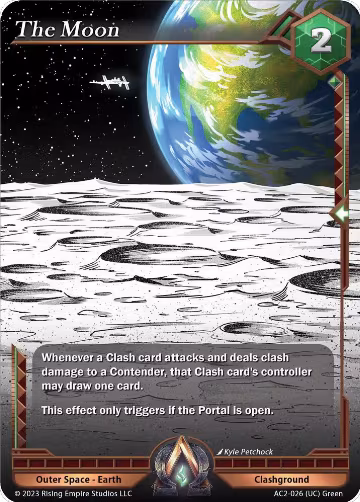 The Moon (AC2-026), Clashgrounds — Alpha Clash card price
