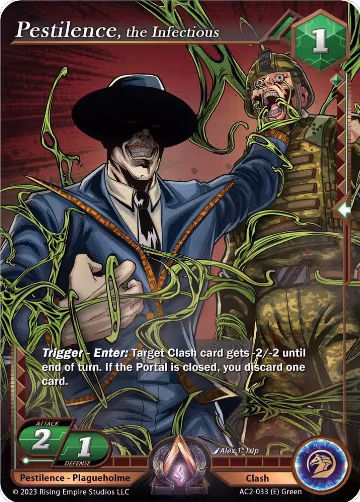 Pestilence, the Infectious (AC2-033) — card price