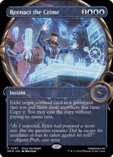 Reenact the Crime (Showcase) (297), Murders at Karlov Manor — Magic card price