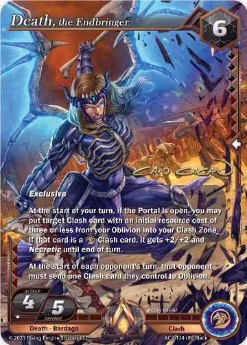 Death, the Endbringer (Iconic Rare) (AC2-124) — card price