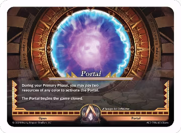 The Portal (AC2-T01), Clashgrounds — Alpha Clash card price