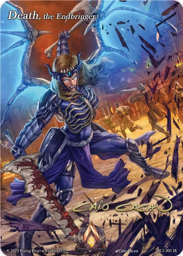 Death, the Endbringer (Iconic Art) (AC2-001 IA), Clashgrounds — Alpha Clash card price