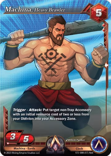 Machina, Heavy Brawler (ST2-008), Clashgrounds — Alpha Clash card price