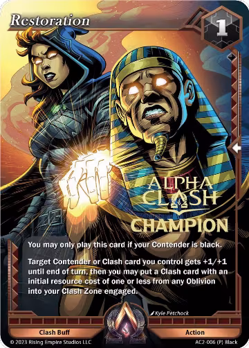 Restoration (Champion) (AC2-006) — card price